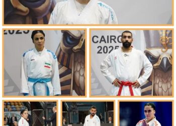 ۶ ستاره کاراته کشورمان در جمع برترین‌های دنیا